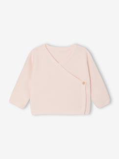-Brassière vest baby van wol en katoen