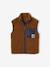Sherpa bodywarmer jongen ecru+karamel - vertbaudet enfant 