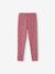 Bedrukte legging voor meisjes amandelgroen+blauw+blauwgroen+groen, bedrukt+inktblauw+roze, bedrukt+zachtpaars - vertbaudet enfant 