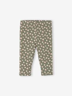 Baby-Bedrukte babylegging in ribgebreide stof