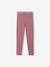 Essentiële legging voor meisjes antraciet+oudroze+saliegroen - vertbaudet enfant 