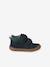 Babyslofjes van zacht leer met antislip beige+blauw+bruin+chocoladebruin+felblauw+groen+oceaanblauw+okergeel+saliegroen+veel beige+veel bruin+veel groen - vertbaudet enfant 