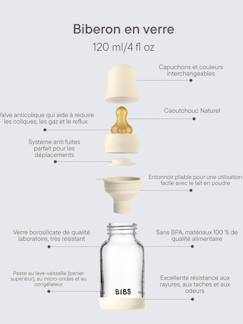 Fles met langzame toevoer 120 ml  - vertbaudet enfant