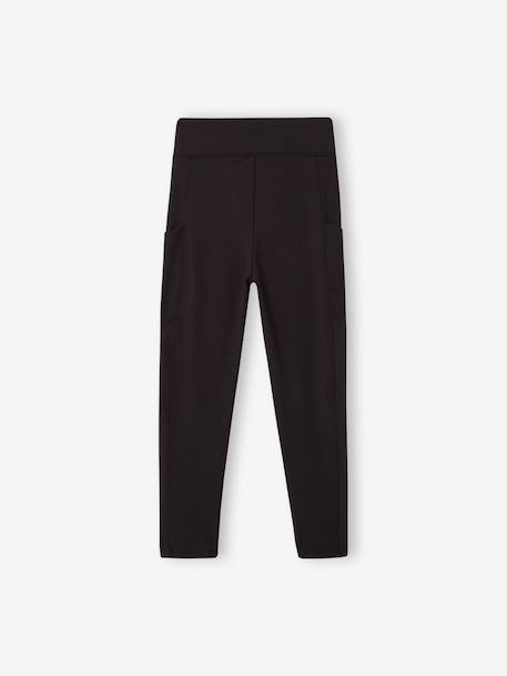 Sportlegging voor meisjes antraciet - vertbaudet enfant 