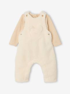 -Set met tuinbroekje en body voor babyjongens