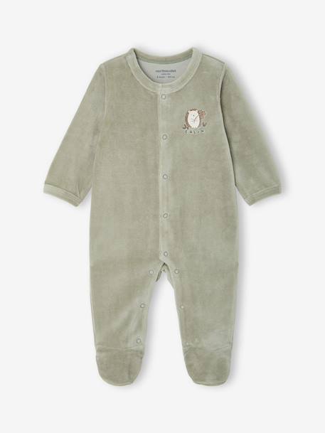Set van 2 boxpakken voor baby's cappuccino+lichtroze+saliegroen - vertbaudet enfant 