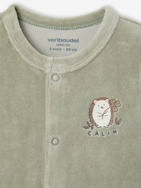 Set van 2 boxpakken voor baby's cappuccino+lichtroze+saliegroen - vertbaudet enfant 