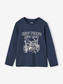 -Jongensshirt met lange mouwen