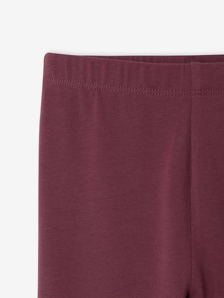 Lange meisjeslegging pruim+zwart - vertbaudet enfant 