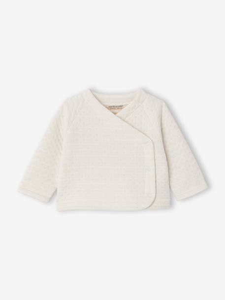 Personaliseerbare set voor babyjongens ecru - vertbaudet enfant 