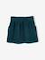 Fluwelen rok met zakjes hartjes antraciet+groenblauw+kameel+zachtpaars - vertbaudet enfant 