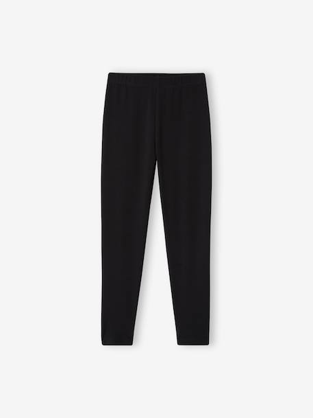 Lange meisjeslegging pruim+zwart - vertbaudet enfant 