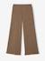 Wijde gebreide legging voor meisjes gemêleerd grijs+taupe - vertbaudet enfant 