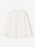 Jongensshirt met lange mouwen antraciet+cappuccino+rood+saliegroen+wit - vertbaudet enfant 