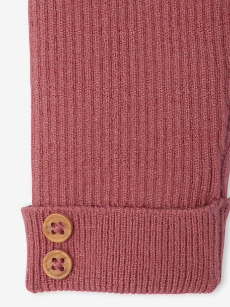 Tricot babylegging beige+groengrijs+oudroze+vanille - vertbaudet enfant 