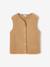 Mouwloos vest chocoladebruin+zandbeige+zwart - vertbaudet enfant 