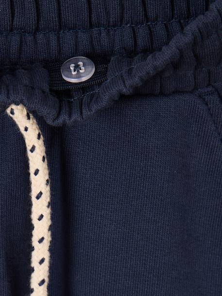 Joggingbroek jongen met print beige+dennen+marineblauw - vertbaudet enfant 