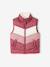 Lichte bodywarmer zonder mouwen pruim - vertbaudet enfant 