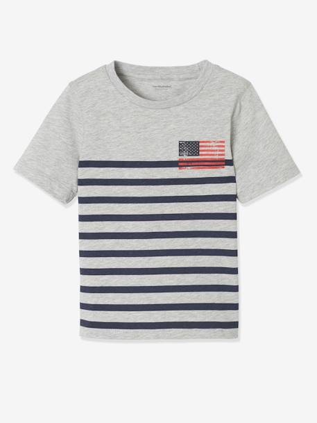 Set van 2 pyjamashorts voor jongens met Flags set inkt - vertbaudet enfant 