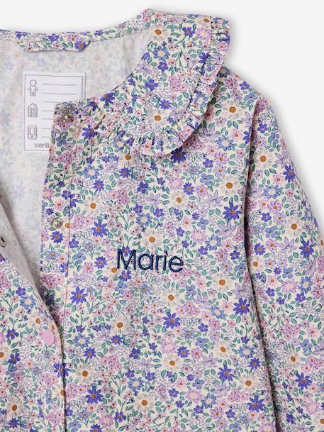 Personaliseerbare meisjesschort lila (poederkleur) - vertbaudet enfant 