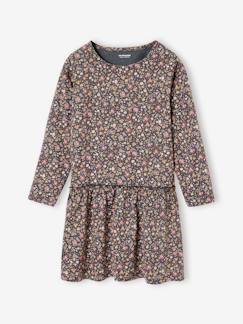 -Meisjesjurk met print