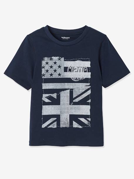 Set van 2 pyjamashorts voor jongens met Flags set inkt - vertbaudet enfant 