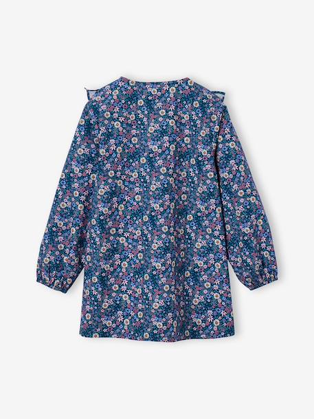 Personaliseerbare meisjesschort donkerblauw - vertbaudet enfant 