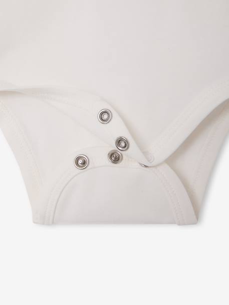 Set van 2 newborn rompers met kraag lichtroze - vertbaudet enfant 