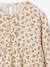 Meisjesblouse met lange mouwen ecru+rouge - vertbaudet enfant 