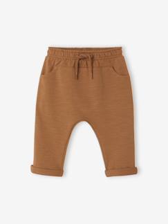 Baby-Broek, jean-Babybroek uit molton voor jongens 