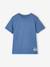Set van 3 T-shirt met korte mouwen amandelgroen+karamel+marineblauw+pecannoot+petrolblauw+saliegroen - vertbaudet enfant 