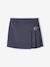 Geplooide skort voor meisjes JONEN antraciet+marineblauw - vertbaudet enfant 