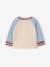 Babyjongens T-shirt met lange mouwen grijsblauw+vanille - vertbaudet enfant 