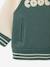 Baby jongens teddyvest met rits smaragdgroen - vertbaudet enfant 