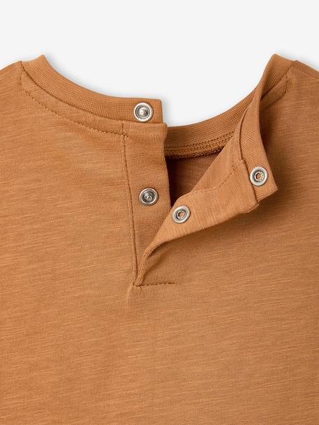 Baby T-shirt met lange mouwen karamel - vertbaudet enfant 
