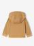 T-shirt met capuchon lange mouwen okergeel - vertbaudet enfant 