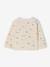 Babyjongens T-shirt met lange mouwen grijsblauw+vanille - vertbaudet enfant 