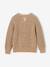 Jongens trui met ronde hals gemêleerd beige - vertbaudet enfant 