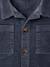 Overshirt van ribfluweel voor baby's grijsblauw - vertbaudet enfant 