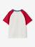 Jongens T-shirt met raglanmouwen rood - vertbaudet enfant 
