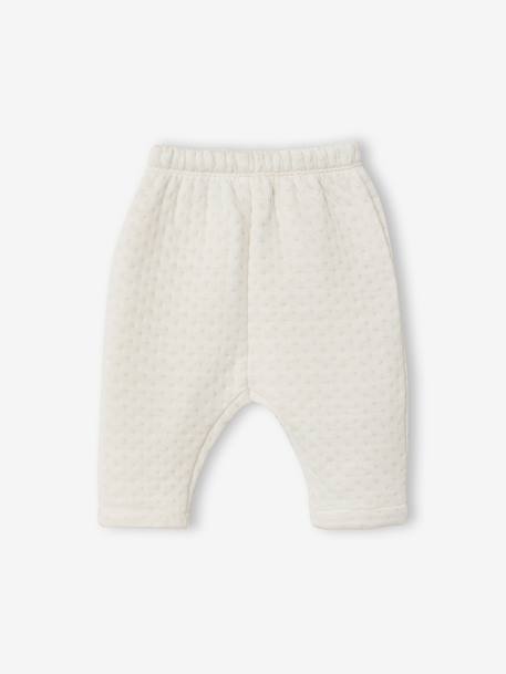 Personaliseerbare set voor babyjongens ecru - vertbaudet enfant 