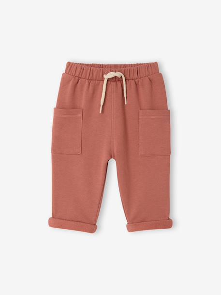 Set van 2 babyjongensbroeken terracotta - vertbaudet enfant 