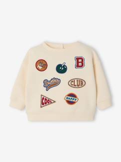 Baby-Sweater met badges babyjongen