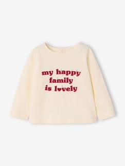 -Babyshirt met lange mouwen en print