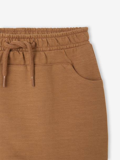 Babybroek uit molton voor jongens donker lindegroen+karamel+Marine grijs+taupe+zandbeige - vertbaudet enfant 