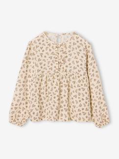 -Meisjesblouse met lange mouwen