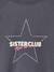 Meisjesshirt met studs inktblauw+pruim - vertbaudet enfant 