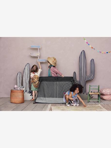 Campingbed Light BABYBJORN DONKERGROEN+ZWART - vertbaudet enfant 