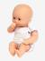 Pop Poméa - DJECO beige+beige (poederkleur)+beige, bedrukt+lichtroze+paars+rozen - vertbaudet enfant 