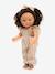 Prachtige 32 cm stylingpop DJECO 0038+geel+jeansblauw+paars+wit - vertbaudet enfant 